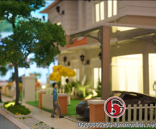 Các chi tiết phụ của mô hình kiến trúc được thể hiện chi tiết và sinh động Các chi tiết phụ của mô hình kiến trúc được thể hiện chi tiết và sinh động