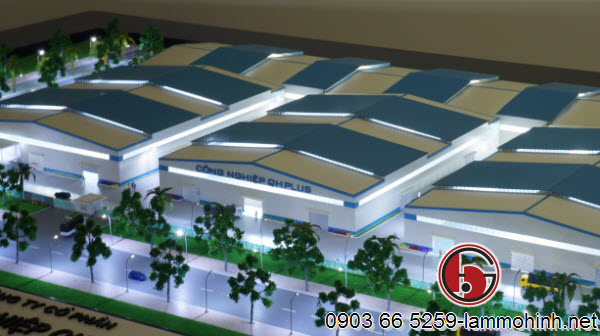 Hệ thống chiếu sáng của mô hình kiến trúc được đầu tư để tạo cảm giác sinh động cho người xem Hệ thống chiếu sáng của mô hình kiến trúc được đầu tư để tạo cảm giác sinh động cho người xem