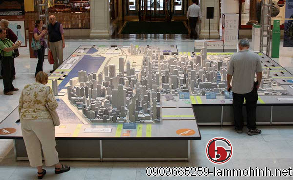 Mô hình kiến trúc thành phố Chicago được công bố vào mùa hè 2009 với tỉ lệ 1:600 Mô hình kiến trúc thành phố Chicago được công bố vào mùa hè 2009 với tỉ lệ 1:600