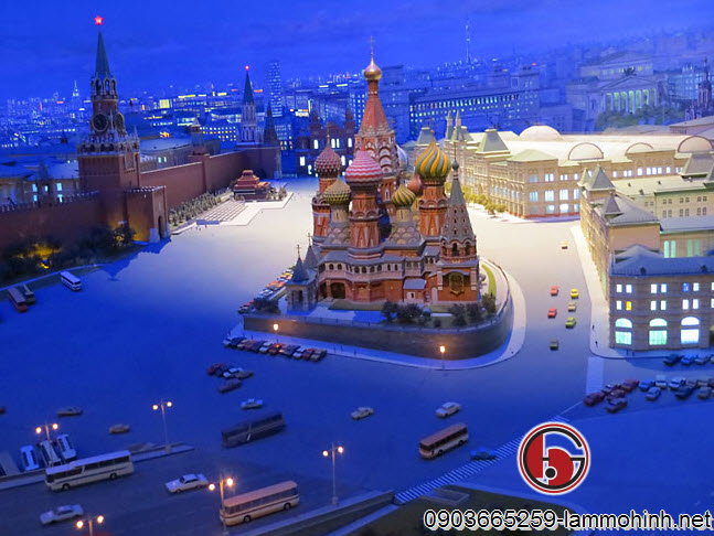 Mô hình thành phố về đêm Mô hình thành phố về đêm