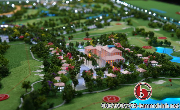 Toàn cảnh của khu lưu trú và quần thể bungalow Toàn cảnh của khu lưu trú và quần thể bungalow