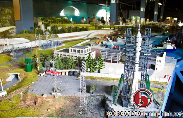 Mô hình kiến trúc sân bay vũ trụ Plesetsk Mô hình kiến trúc sân bay vũ trụ Plesetsk