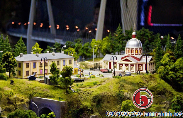 Mô hình đã đưa tầm mắt của con người di chuyển liên tục không thể rời mắt Mô hình đã đưa tầm mắt của con người di chuyển liên tục không thể rời mắt