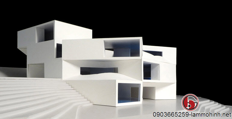 Hộp chụp để mô hình các công trình kiến trúc tại Tatamimicom