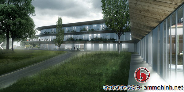 Thiết làm mô hình kiến trúc bệnh viện trở nên xanh hơn, tươi mát hơn Thiết làm mô hình kiến trúc bệnh viện trở nên xanh hơn, tươi mát hơn