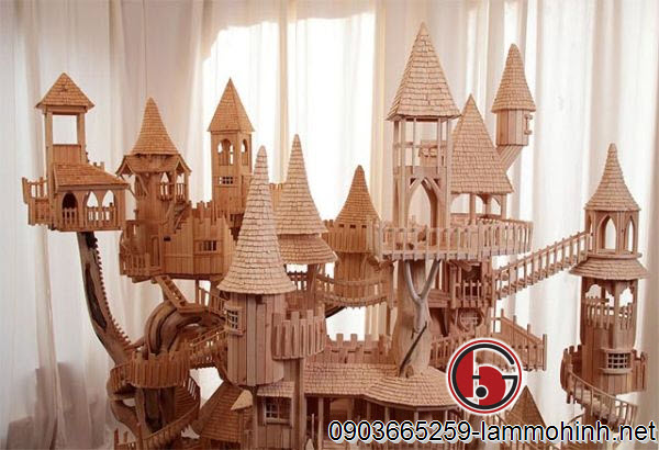 Với cách sử dụng thông minh, Mr. Heard đã ctạo ra những mô hình kiến trúc độc đáo dù chỉ là vật liệu thông thường Với cách sử dụng thông minh, Mr. Heard đã ctạo ra những mô hình kiến trúc độc đáo dù chỉ là vật liệu thông thường