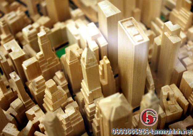 Mô hình các tòa nhà được mô tả cực kì chi tiết Mô hình các tòa nhà được mô tả cực kì chi tiết