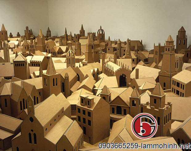 Mô hình kiến trúc của Nathan Coley, 2004 Mô hình kiến trúc của Nathan Coley, 2004