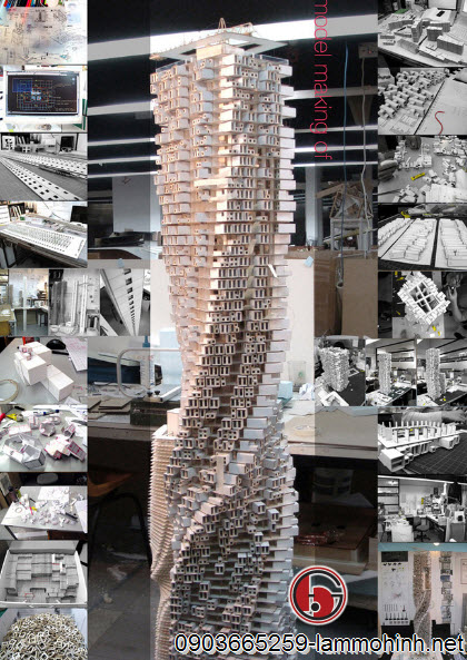 Hình ảnh tòa nhà Unit Fusion trong quá trình làm mô hình kiến trúc Hình ảnh tòa nhà Unit Fusion trong quá trình làm mô hình kiến trúc