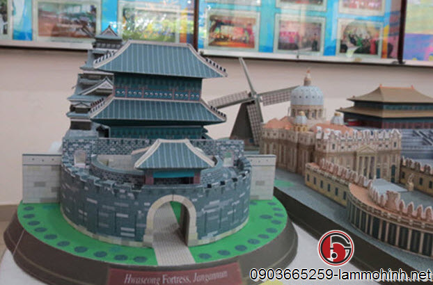 Một mô hình kiến trúc làm từ nghệ thuật Ogami Một mô hình kiến trúc làm từ nghệ thuật Ogami