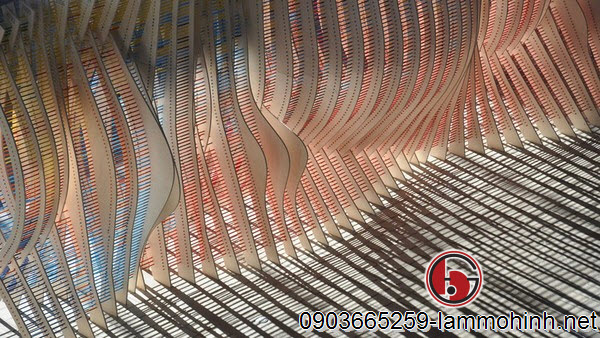 Bóng của mô hình kiến trúc qua ánh nắng càng đẹp hơn Bóng của mô hình kiến trúc qua ánh nắng càng đẹp hơn