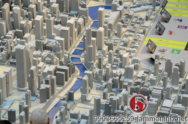 Toàn bộ mô hình kiến trúc thành phố Chicago được chế tạo bằng máy in 3d Toàn bộ mô hình kiến trúc thành phố Chicago được chế tạo bằng máy in 3d