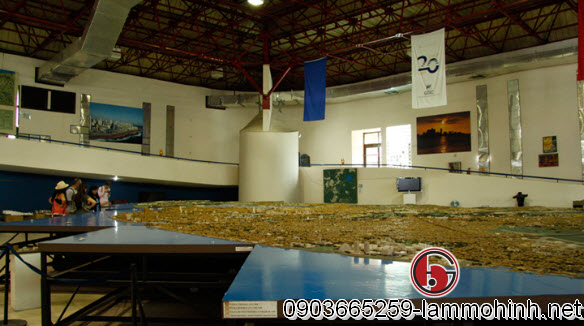 Mô hình kiến trúc thành phố Havana được thực hiện với tỷ lệ 1:1000 Mô hình kiến trúc thành phố Havana được thực hiện với tỷ lệ 1:1000