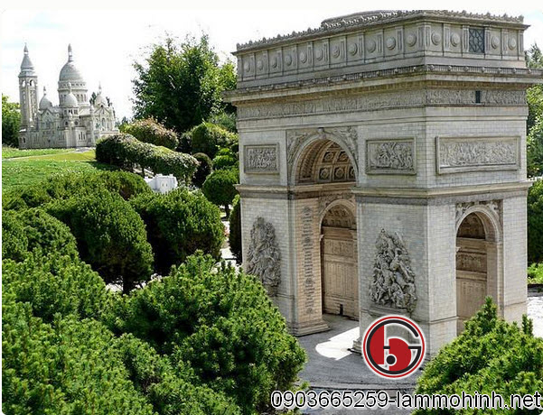 Mô hình kiến trúc Khải Hoàn Môn Mô hình kiến trúc Khải Hoàn Môn