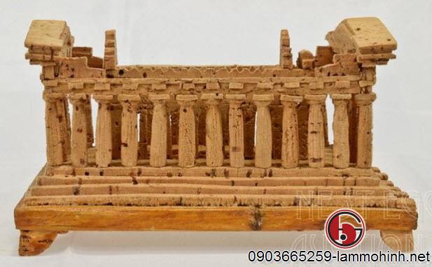 Mô hình kiến trúc đền Pathenon Mô hình kiến trúc đền Pathenon