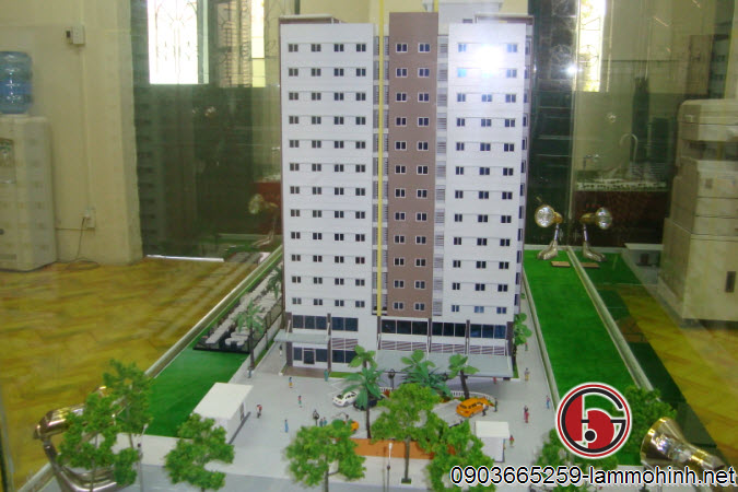 Mô hình kiến trúc thể hiện kết cấu không gian của công trình. Mô hình kiến trúc thể hiện kết cấu không gian của công trình.