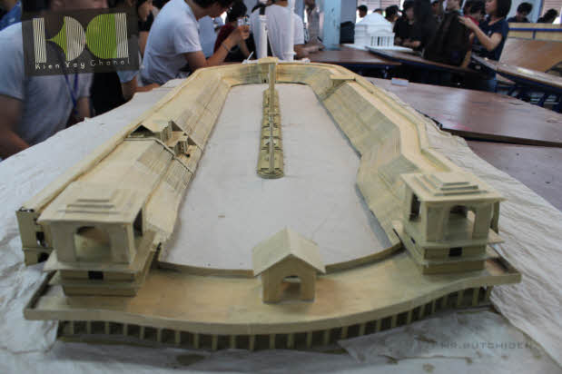 Mô hình kiến trúc trường đua ngựa Mô hình kiến trúc trường đua ngựa