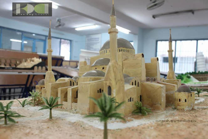 Mô hình nhà thờ hồ giáo Mô hình nhà thờ hồ giáo