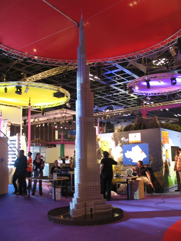 Toàn cảnh mô hình tại triển lãm Toàn cảnh mô hình tại triển lãm