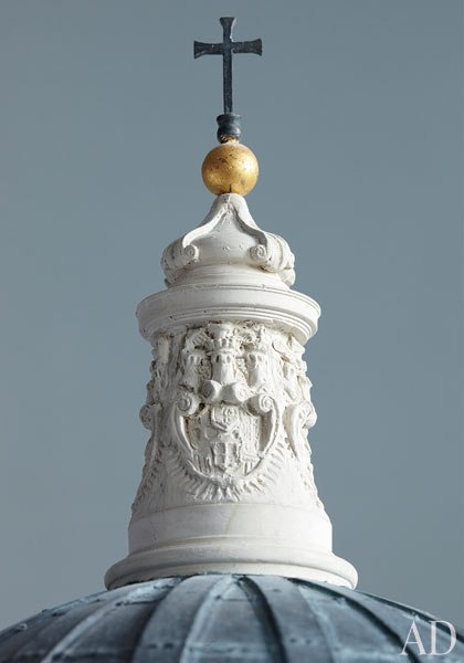 Một phần của mô hình ngôi đền Pantheon ở Rome Một phần của mô hình ngôi đền Pantheon ở Rome