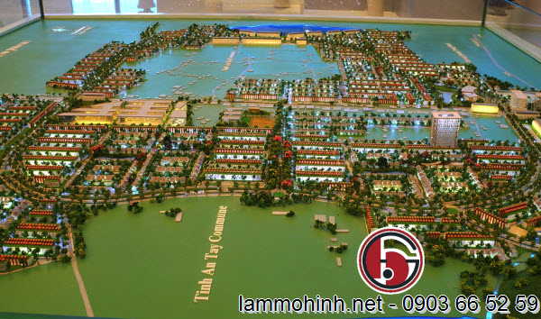 Toàn cảnh mô hình kiến trúc khu đô thị VISIP Quảng Ngải nhìn từ trên cao Toàn cảnh mô hình kiến trúc khu đô thị VISIP Quảng Ngải nhìn từ trên cao