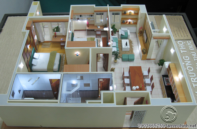 10 mẫu thiết kế nội thất căn hộ 60m2 cực lý tưởng cho gia đình trẻ năm 2020 #8 10 mẫu thiết kế nội thất căn hộ 60m2 cực lý tưởng cho gia đình trẻ năm 2020