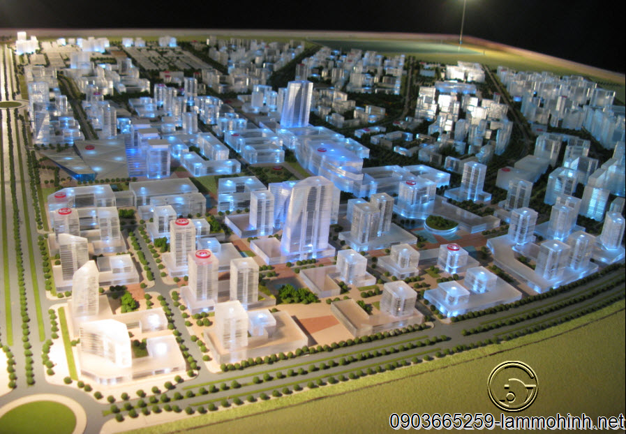 Toàn cảnh mô hình quy hoạch thành phố mới Nhơn Trạch nhìn từ khu trung tâm thành phố Toàn cảnh mô hình quy hoạch thành phố mới Nhơn Trạch nhìn từ khu trung tâm thành phố