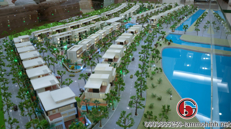 Mô hình khu đô thị Lakeview villa do công ty Ánh Trăng Vàng thiết kế. Mô hình khu đô thị Lakeview villa do công ty Ánh Trăng Vàng thiết kế.