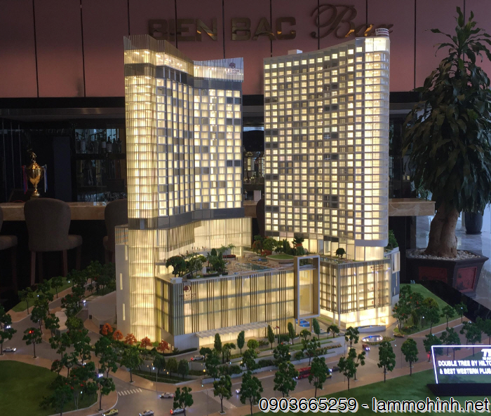 Mô hình kiến trúc nhìn từ vịnh Hạ Long Mô hình kiến trúc nhìn từ vịnh Hạ Long