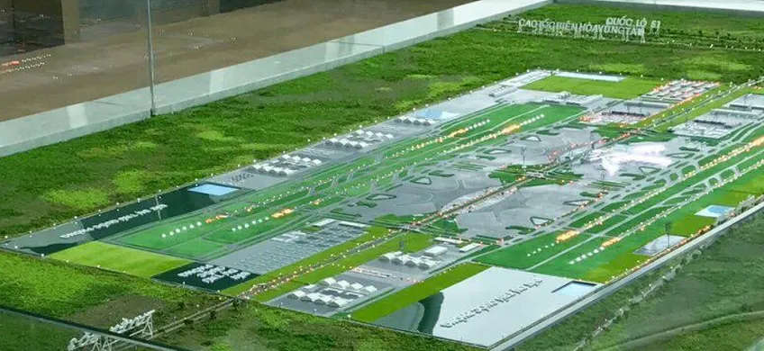 Mô hình kiến trúc Cảng Hàng Không Quốc Tế Long Thành