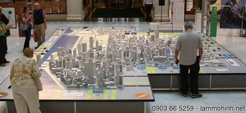 Mô hình kiến trúc thành phố Chicago