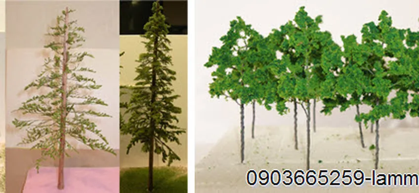 Cây xanh-linh hồn của mô hình kiến trúc