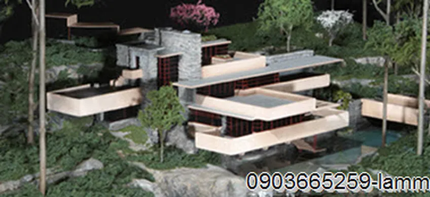 Frank Lloyd Wright &  Mô Hình Kiến Trúc Biệt Thự Trên Thác