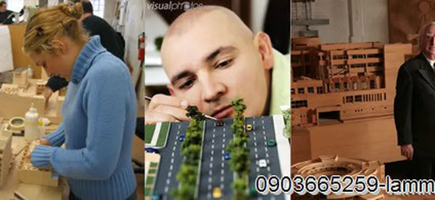 Làm mô hình kiến trúc - Niềm tin và động lực