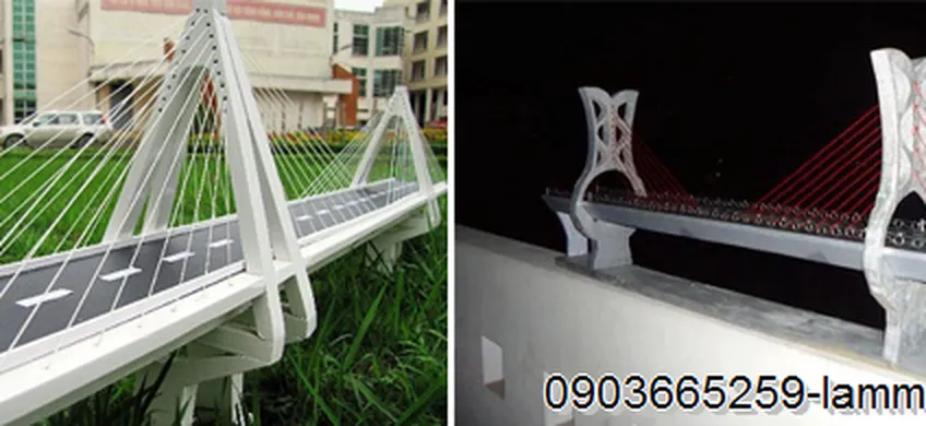 Mô hình kiến trúc cầu của các kỹ sư trẻ