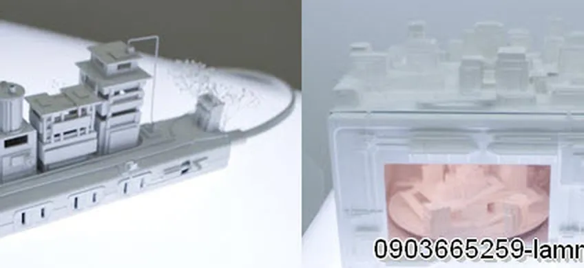 Mô hình kiến trúc trên các vật dụng gia đình cực độc