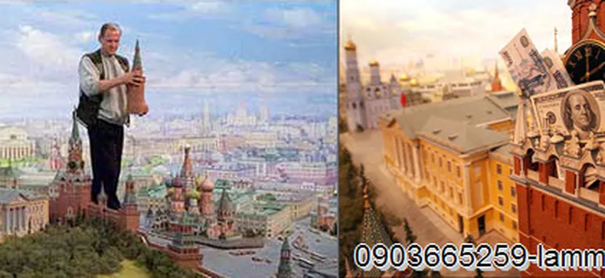 Siêu mô hình kiến trúc thành phố Moscow
