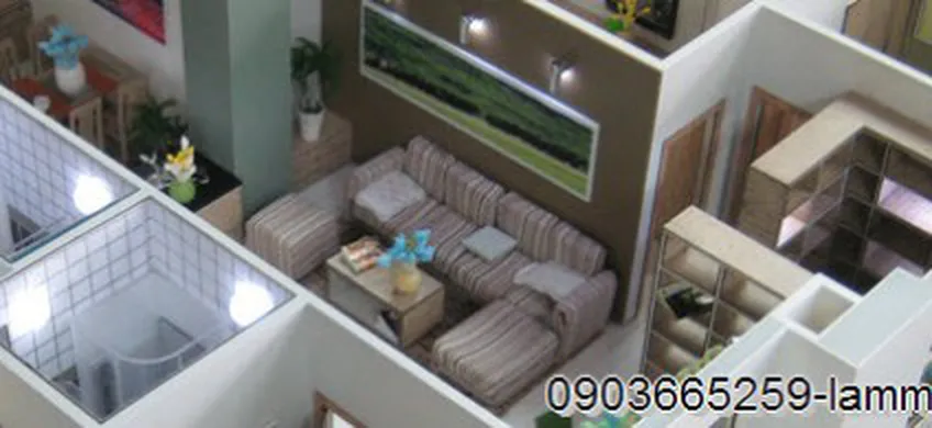 Tầm quan trọng của việc làm mô hình kiến trúc trong kiến trúc nội thất