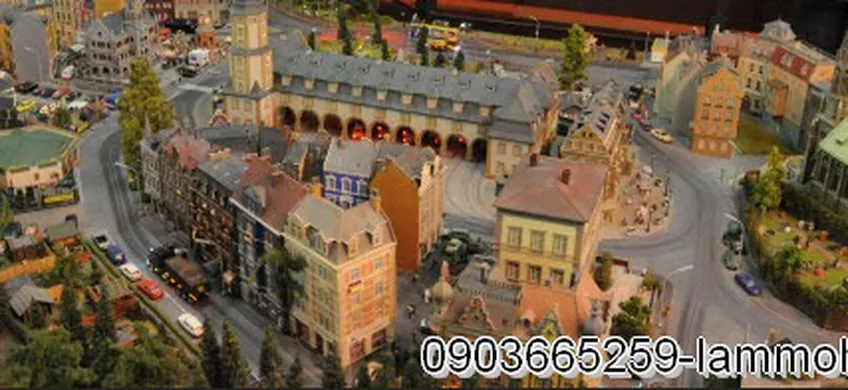 Tham quan trung tâm mô hình kiến trúc Miniatur Wunderland Phần 2