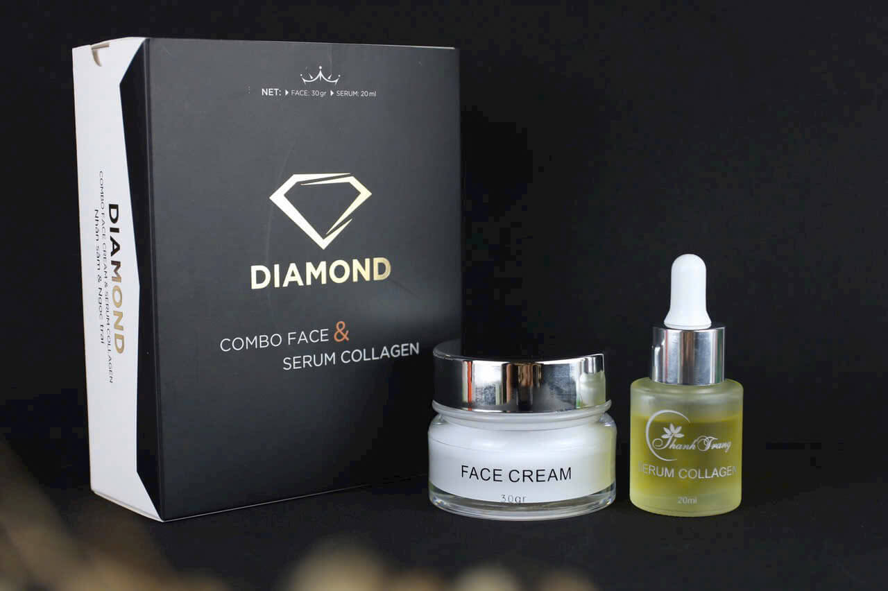 Bộ Diamond Face & Serum Thanh Trang | Chăm sóc và phục hồi da sau tái tạo Bộ Diamond Face & Serum Thanh Trang – Bộ đôi chăm sóc, cấp ẩm và hỗ trợ phục hồi làn da sau tái tạo.