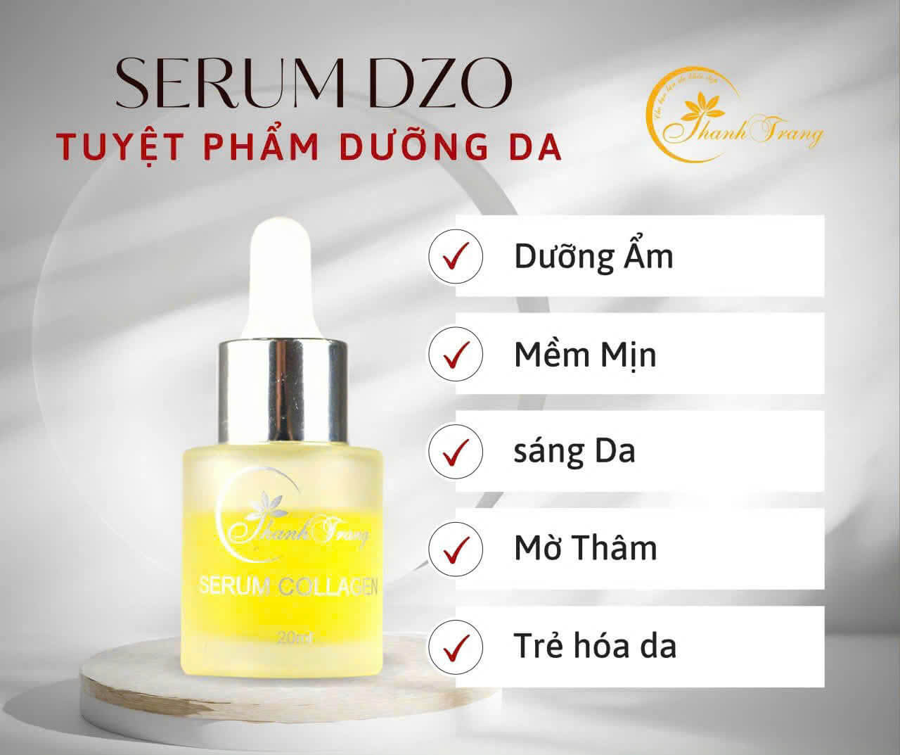 Bộ Diamond Face & Serum Thanh Trang | Chăm sóc và phục hồi da sau tái tạo Bộ Diamond Face & Serum Thanh Trang – Bộ đôi chăm sóc, cấp ẩm và hỗ trợ phục hồi làn da sau tái tạo.