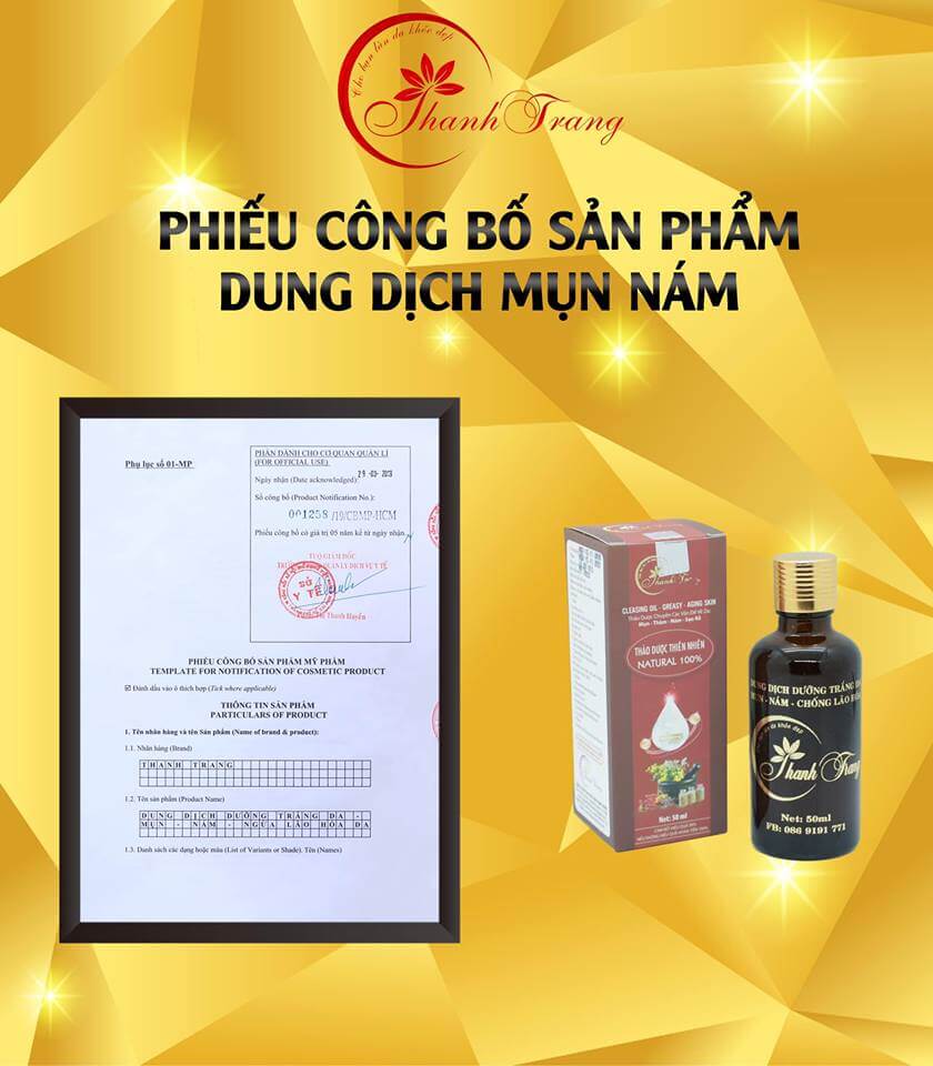 Có nên dùng thuốc đông y trị mụn của mỹ phẩm Thanh Trang? Có nên dùng thuốc đông y trị mụn của mỹ phẩm Thanh Trang?