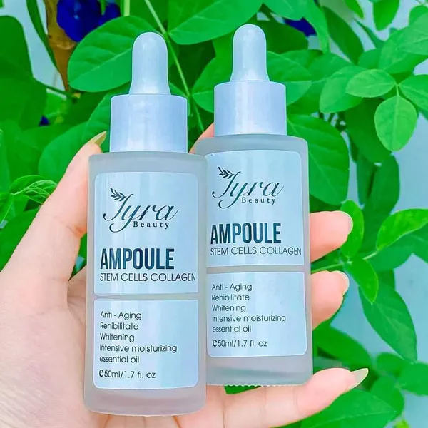 Tế Bào Gốc Ampoule Tyra Nhau Thai Cừu Collagen Tinh Dầu Bơ