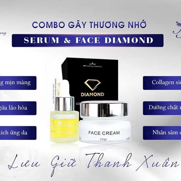 Bộ Daimond Face & Serum Thanh Trang