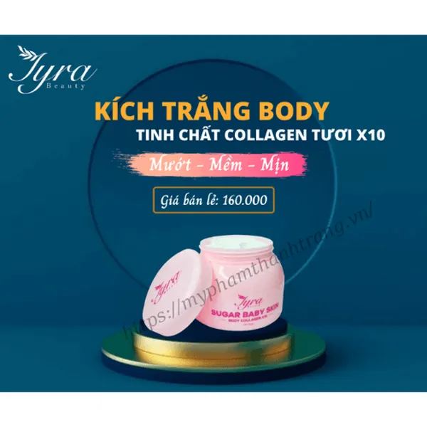 Body Tinh Thể Nước Sugar Baby Skin