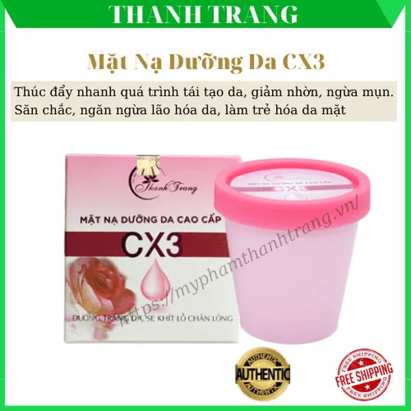 Mặt Nạ Cao Cấp Dưỡng Da CX3 Thanh Trang