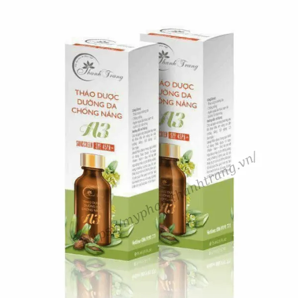 Dung Dịch Chống Nắng Thanh Trang A3
