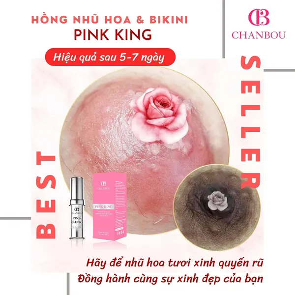 Kem Làm Hồng Nhũ Hoa & Bikini Pink King Chanbou