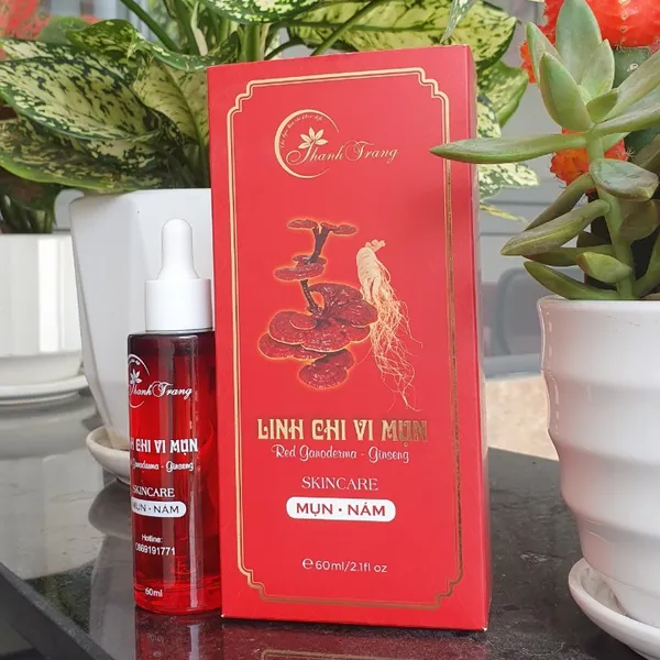 Thảo Dược Tái Tạo Da Linh Chi Vi Mụn
