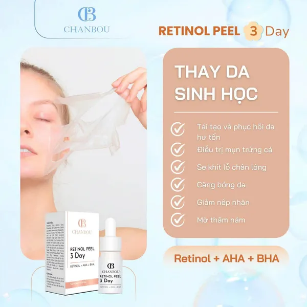 Retinol Peel Da 3 Day Chanbou